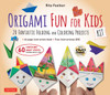 Origami Fun for Kids Kit: 20 Fantastic Folding and Coloring Projects (paper, book & DVD) - ISBN: 9780804846080