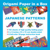 Origami Paper in a Box - Japanese Patterns : 192 Sheets of 6 x 6" Folding Paper & 32-page Book (Tuttle Origami Paper) - ISBN: 9780804846066