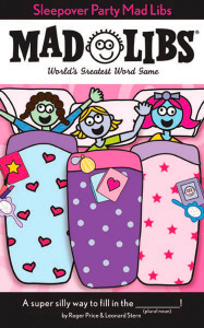 Sleepover Party Mad Libs:  - ISBN: 9780843126990