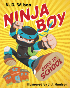 Ninja Boy Goes to School:  - ISBN: 9780375965845