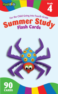 Summer Study Flash Cards Grade 4 (Flash Kids Summer Study:  - ISBN: 9781411465435