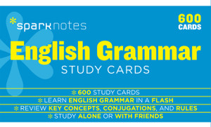English Grammar SparkNotes Study Cards:  - ISBN: 9781411469952