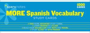 More Spanish Vocabulary SparkNotes Study Cards:  - ISBN: 9781411470040