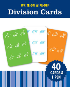 Write-On Wipe-Off Division Cards:  - ISBN: 9781411471122