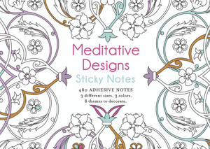 Meditative Designs Sticky Notes:  - ISBN: 9781454709565