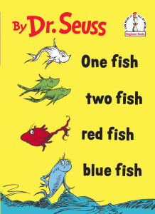 One Fish Two Fish Red Fish Blue Fish:  - ISBN: 9780394800134