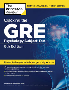 Cracking the GRE Psychology Subject Test, 8th Edition:  - ISBN: 9780375429736