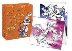 Color Your Own Thank You Cards:  - ISBN: 9781910184127