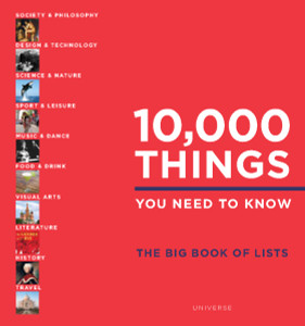 10,000 Things You Need to Know: The Big Book of Lists - ISBN: 9780789332523