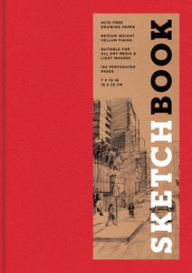 Sketchbook (Basic Medium Bound Red):  - ISBN: 9781454909170