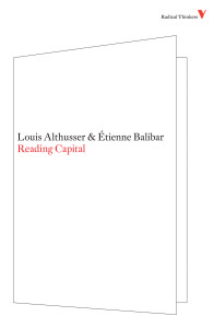 Reading Capital:  - ISBN: 9781844673476