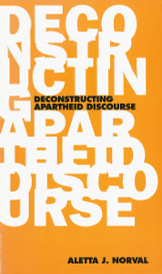 Deconstructing Apartheid Discourse:  - ISBN: 9781859841259