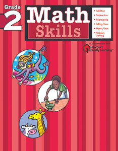 Math Skills: Grade 2 (Flash Kids Harcourt Family Learning):  - ISBN: 9781411401075