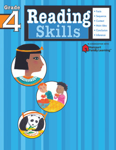 Reading Skills: Grade 4 (Flash Kids Harcourt Family Learning):  - ISBN: 9781411401167