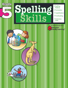 Spelling Skills: Grade 5 (Flash Kids Harcourt Family Learning):  - ISBN: 9781411403864