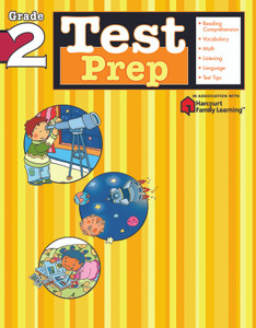 Test Prep: Grade 2 (Flash Kids Harcourt Family Learning):  - ISBN: 9781411403987