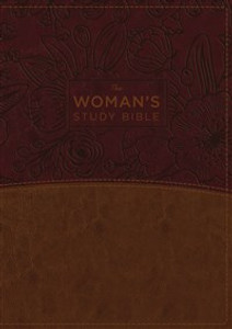 The NKJV, Woman's Study Bible, Imitation Leather, Brown/Burgundy, Full-Color, Indexed - ISBN: 9780718086862