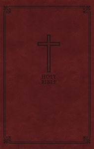 KJV, Deluxe Gift Bible, Imitation Leather, Brown, Red Letter Edition - ISBN: 9780718097868