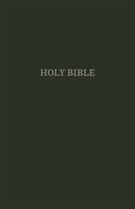 KJV, Gift and Award Bible, Imitation Leather, Green, Red Letter Edition - ISBN: 9780718097974