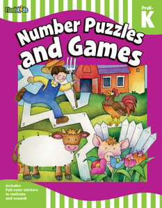 Number Puzzles and Games: Grade Pre-K-K (Flash Skills):  - ISBN: 9781411434646