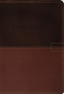 NKJV, Know The Word Study Bible, Imitation Leather, Brown/Caramel, Red Letter Edition - ISBN: 9780718081553