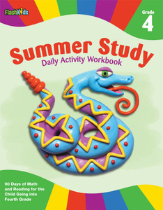 Summer Study Daily Activity Workbook: Grade 4 (Flash Kids Summer Study):  - ISBN: 9781411465374