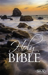 The NKJV, Holy Bible, Larger Print, Paperback - ISBN: 9780718083298