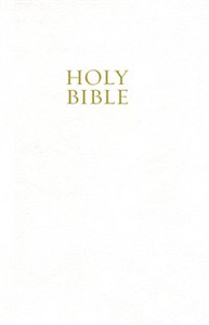 NKJV, Gift and Award Bible, Imitation Leather, White, Red Letter Edition - ISBN: 9780718080129