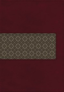 KJV Study Bible, Imitation Leather, Maroon/Brown, Red Letter Edition - ISBN: 9780718034306