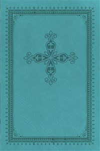 KJV, UltraSlim Bible, Imitation Leather, Turquoise, Red Letter Edition - ISBN: 9780718013332