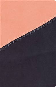 NKJV, The MacArthur Study Bible, Imitation Leather, Pink/Navy - ISBN: 9780718001971