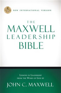 NIV, The Maxwell Leadership Bible, Hardcover - ISBN: 9781401679781