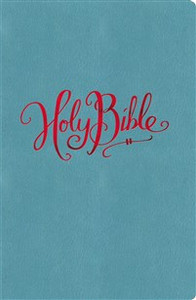 NKJV, Reference Bible, Compact, Large Print, Imitation Leather, Turquoise, Red Letter Edition - ISBN: 9780718001964