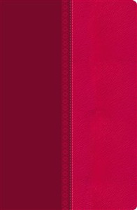 NKJV, Ultraslim Reference Bible, Large Print, Imitation Leather, Pink, Indexed, Red Letter Edition - ISBN: 9780718013738