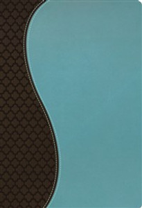 NKJV, The Woman's Study Bible, Imitation Leather, Turquoise/Brown - ISBN: 9781401680091