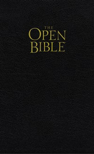 KJV, The Open Bible, Bonded Leather, Black - ISBN: 9781401675578