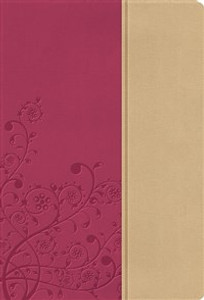 NKJV, The Woman's Study Bible, Imitation Leather, Pink/Tan, Indexed - ISBN: 9781418550011