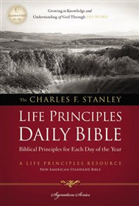 NASB, Charles F. Stanley Life Principles Daily Bible, Paperback - ISBN: 9781418548858