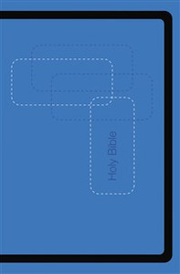 KJV, Gift Bible, Imitation Leather, Blue, Red Letter Edition - ISBN: 9781418543471
