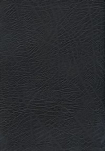 NASB, MacArthur Study Bible, Large Print, Bonded Leather, Black, Indexed - ISBN: 9781418542290