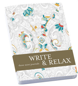 Write & Relax: Three Mini Journals:  - ISBN: 9781454709510