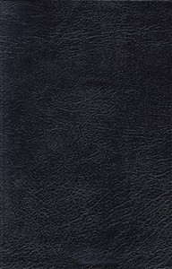 NKJV, Reference Bible, Giant Print, Bonded Leather, Black, Red Letter Edition - ISBN: 9780718015787