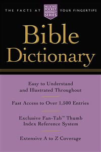 Pocket Bible Dictionary - ISBN: 9781418500160