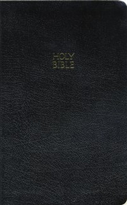 KJV, Holy Bible, UltraSlim, Bonded Leather, Black, Red Letter Edition - ISBN: 9780785200352