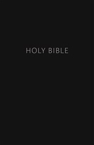 NKJV, Pew Bible, Hardcover, Black, Red Letter Edition - ISBN: 9780785215929