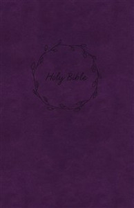 NKJV, Value Thinline Bible, Large Print, Imitation Leather, Purple, Red Letter Edition - ISBN: 9780718075590