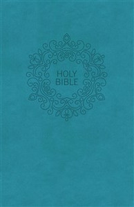 NKJV, Value Thinline Bible, Compact, Imitation Leather, Blue, Red Letter Edition - ISBN: 9780718075514