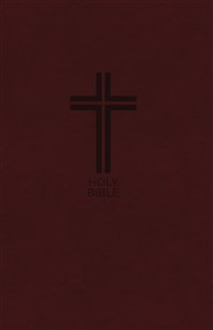 NKJV, Value Thinline Bible, Standard Print, Imitation Leather, Burgundy, Red Letter Edition - ISBN: 9780718075446