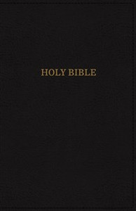 KJV, Deluxe Reference Bible, Giant Print, Imitation Leather, Black, Indexed, Red Letter Edition - ISBN: 9780785215424