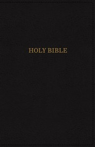 KJV, Deluxe Reference Bible, Super Giant Print, Imitation Leather, Black, Red Letter Edition - ISBN: 9780785215660
